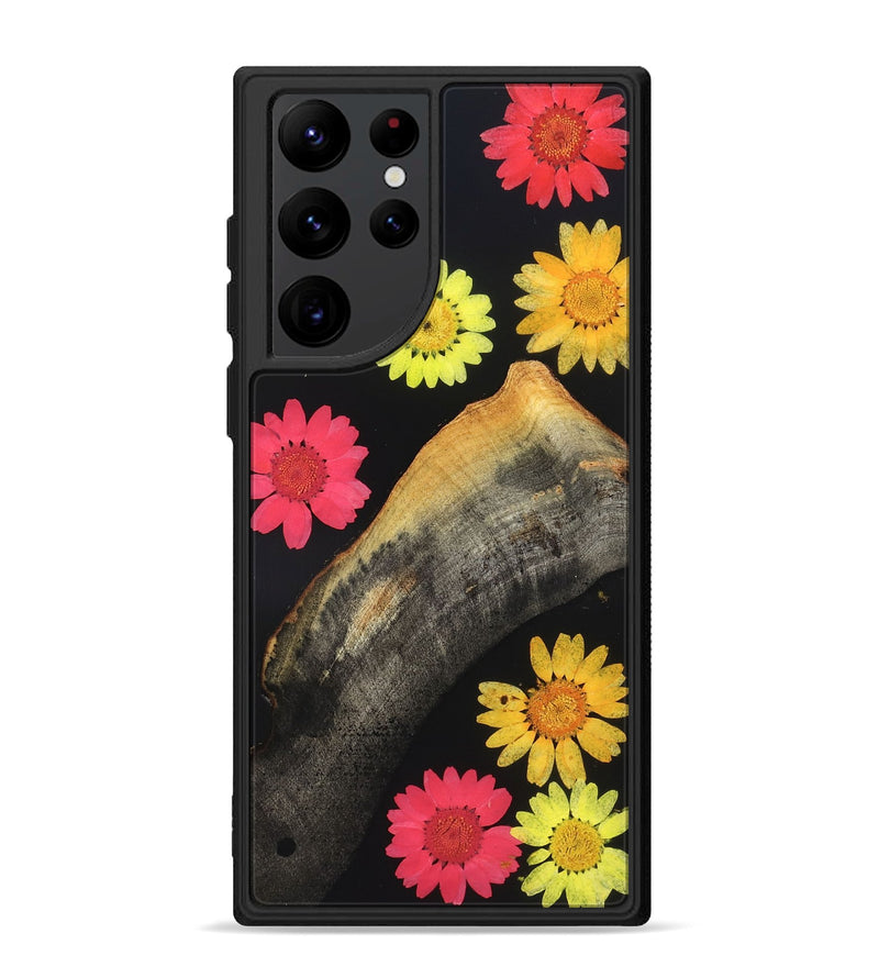 Galaxy S22 Ultra Wood Phone Case - Amya (Bloom, 821498)