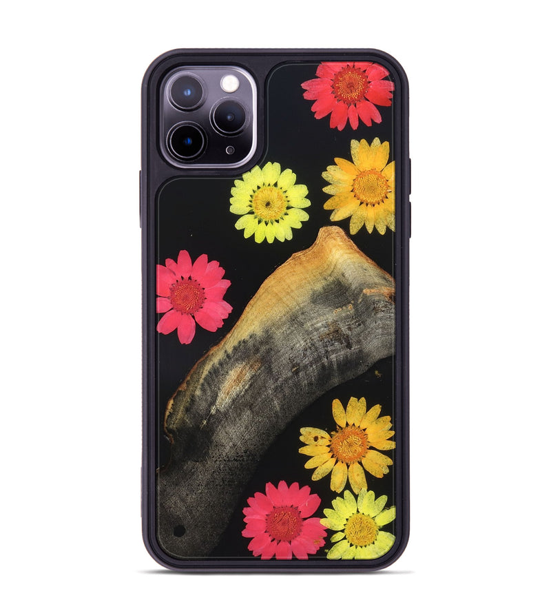 iPhone 11 Pro Max Wood Phone Case - Amya (Bloom, 821498)