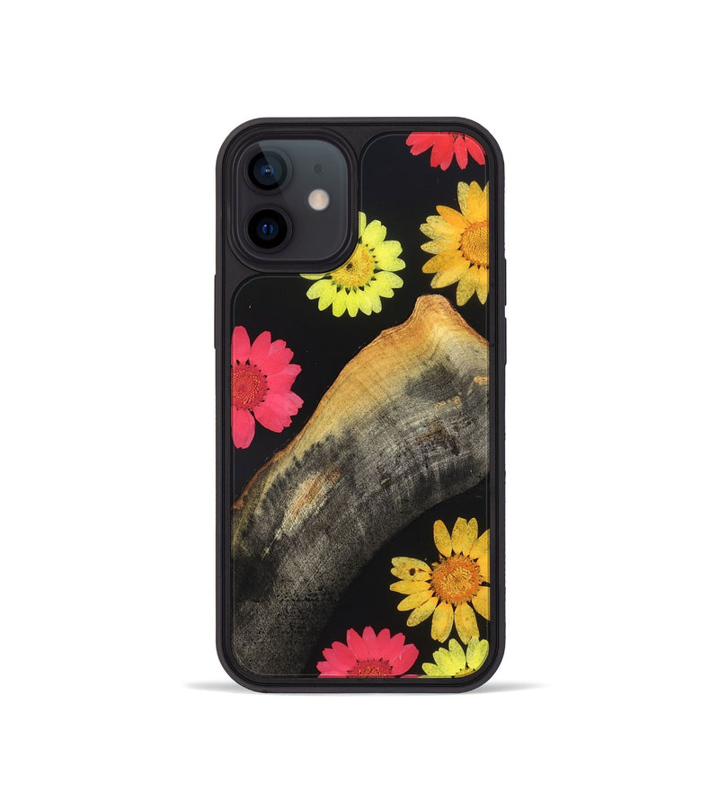 iPhone 12 mini Wood Phone Case - Amya (Bloom, 821498)
