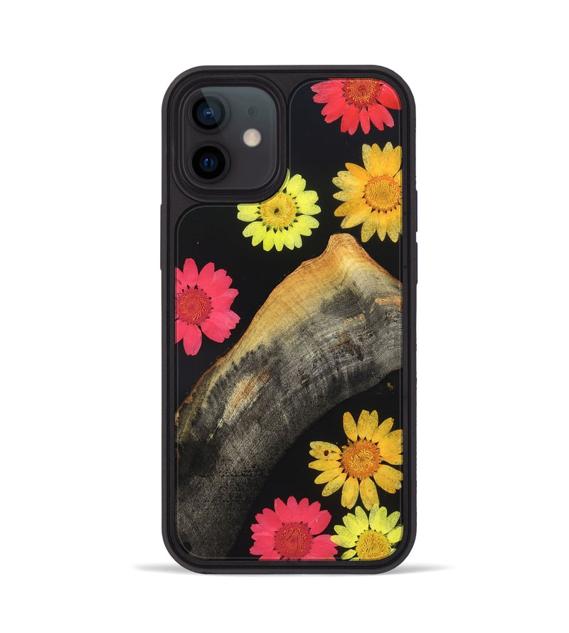 iPhone 12 Wood Phone Case - Amya (Bloom, 821498)