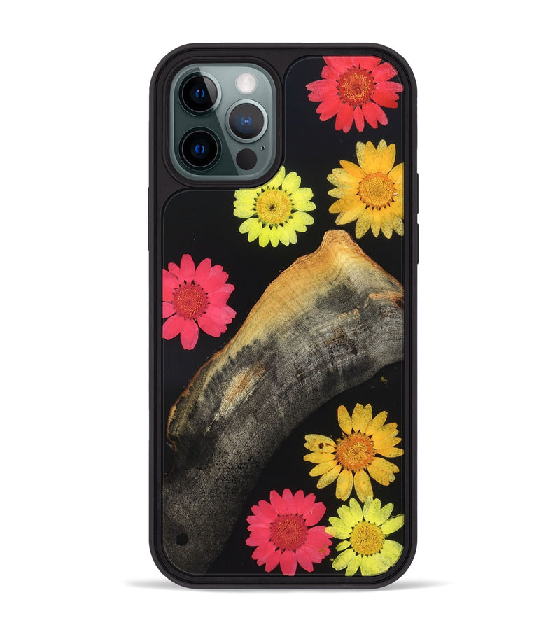 iPhone 12 Pro Max Wood Phone Case - Amya (Bloom, 821498)