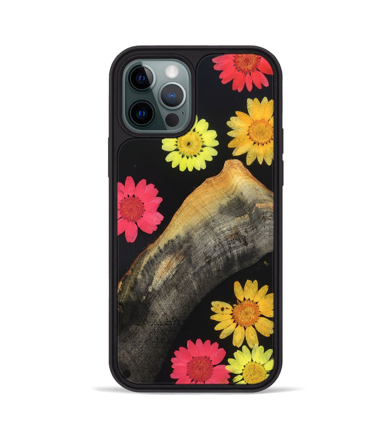 iPhone 12 Pro Wood Phone Case - Amya (Bloom, 821498)
