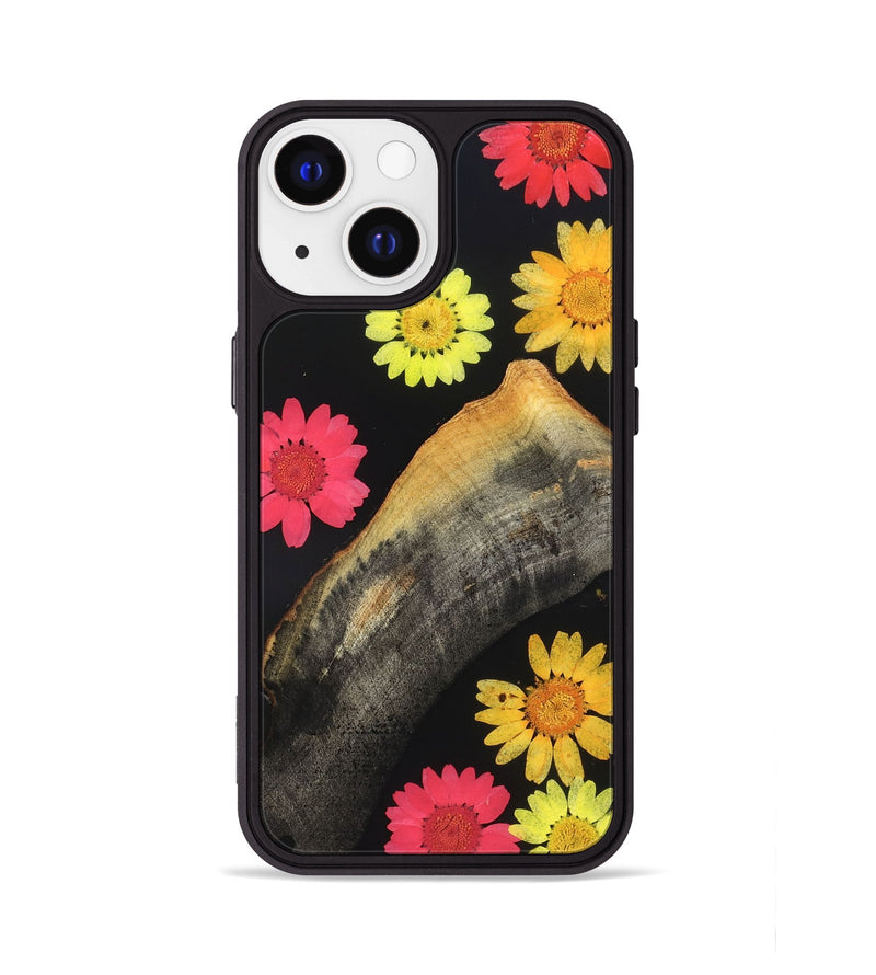 iPhone 13 Wood Phone Case - Amya (Bloom, 821498)