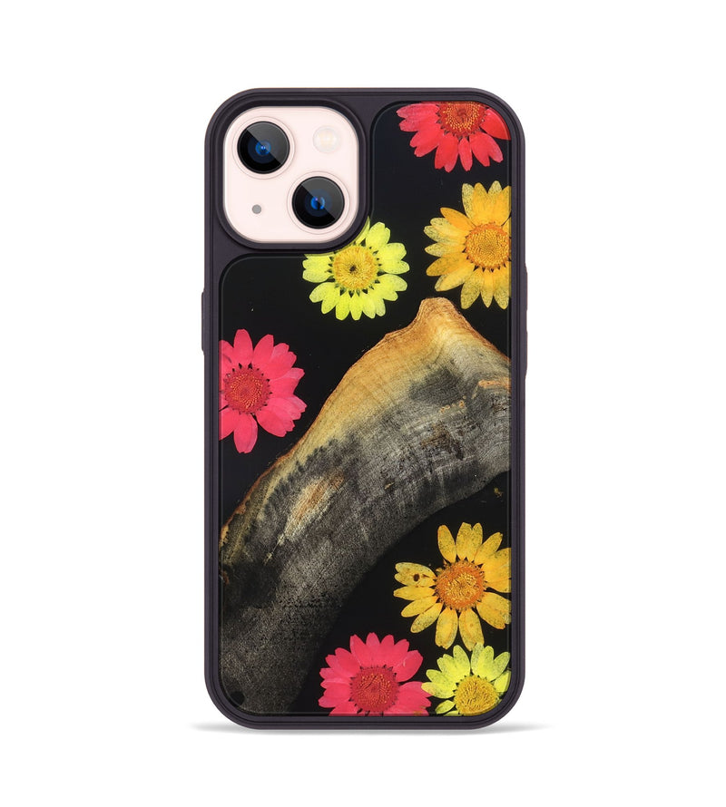 iPhone 14 Wood Phone Case - Amya (Bloom, 821498)