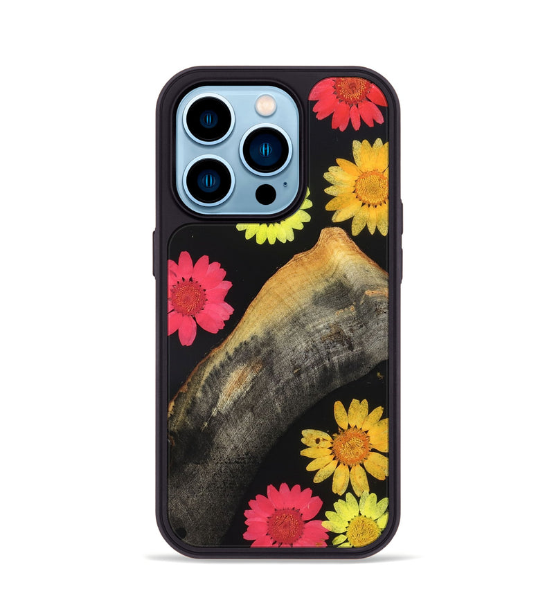 iPhone 14 Pro Wood Phone Case - Amya (Bloom, 821498)
