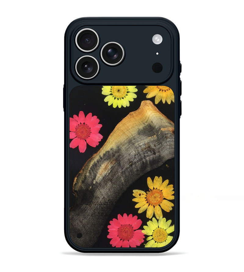 iPhone 17 Pro Max Wood Phone Case - Amya (Bloom, 821498)