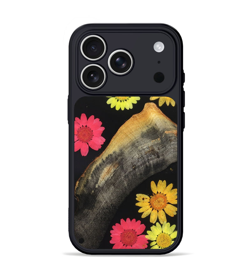 iPhone 17 Pro Wood Phone Case - Amya (Bloom, 821498)