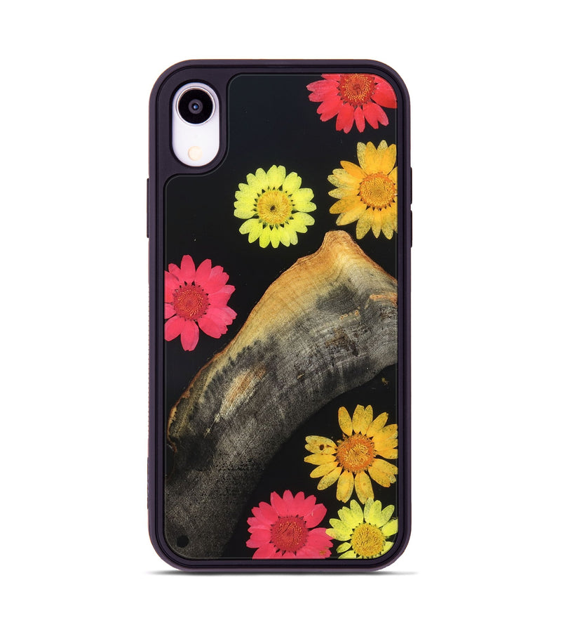 iPhone Xr Wood Phone Case - Amya (Bloom, 821498)