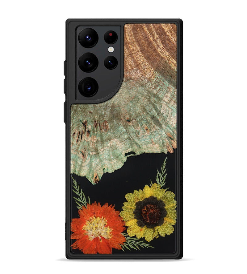 Galaxy S22 Ultra Wood Phone Case - Alonza (Bloom, 821500)