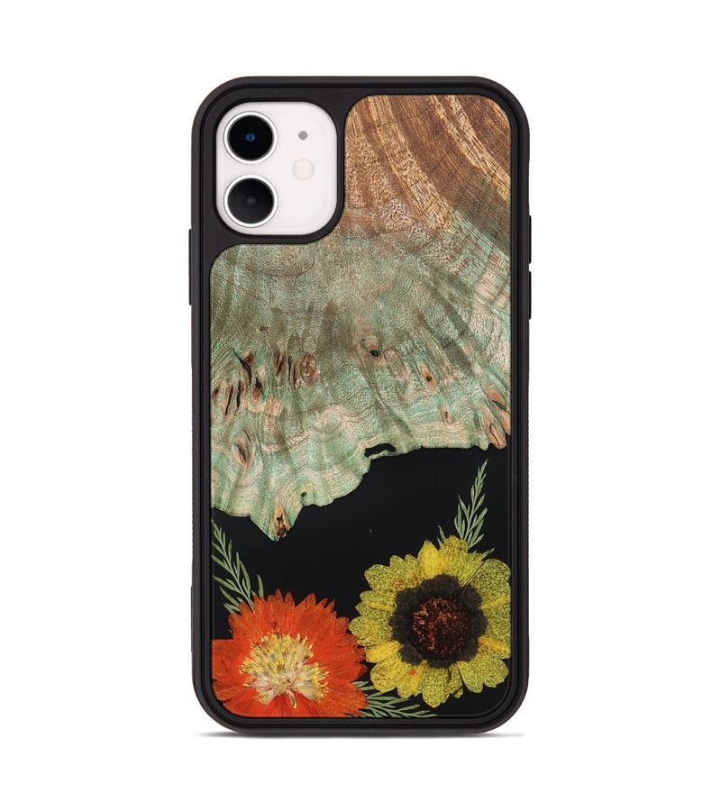 iPhone 11 Wood Phone Case - Alonza (Bloom, 821500)