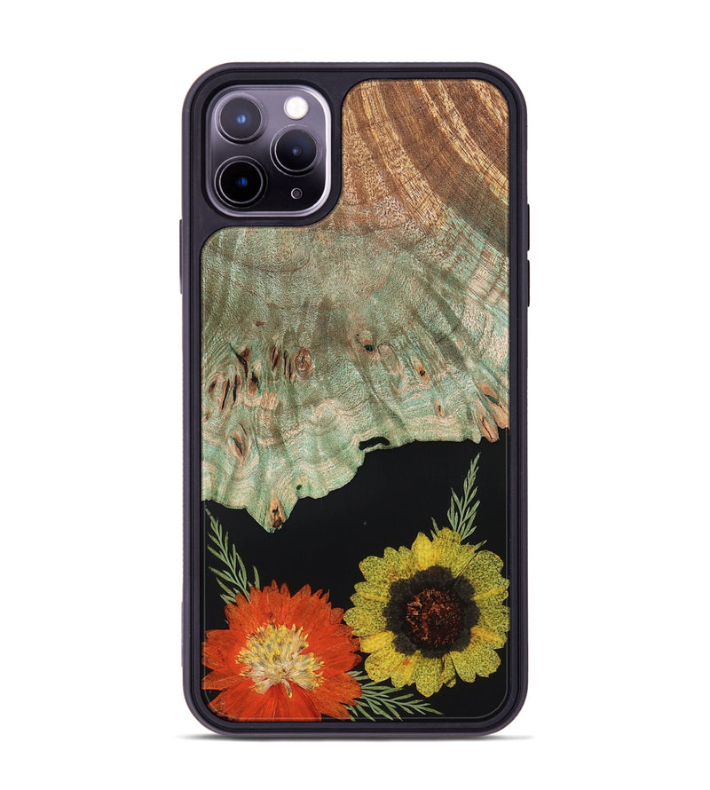 iPhone 11 Pro Max Wood Phone Case - Alonza (Bloom, 821500)