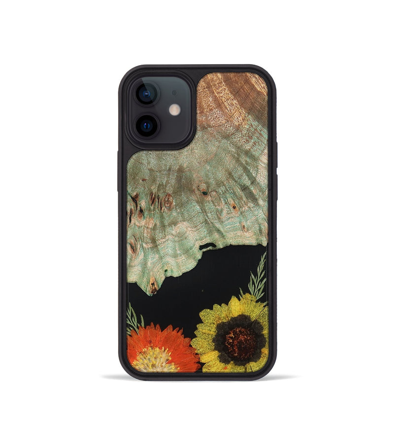 iPhone 12 mini Wood Phone Case - Alonza (Bloom, 821500)