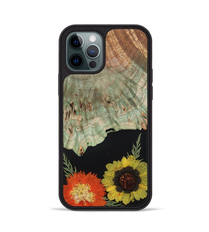 iPhone 12 Pro Wood Phone Case - Alonza (Bloom, 821500)