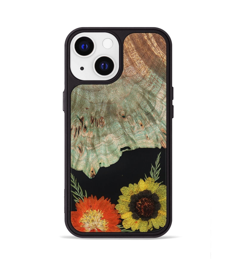 iPhone 13 Wood Phone Case - Alonza (Bloom, 821500)
