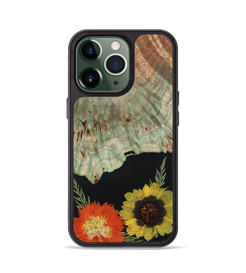 iPhone 13 Pro Wood Phone Case - Alonza (Bloom, 821500)