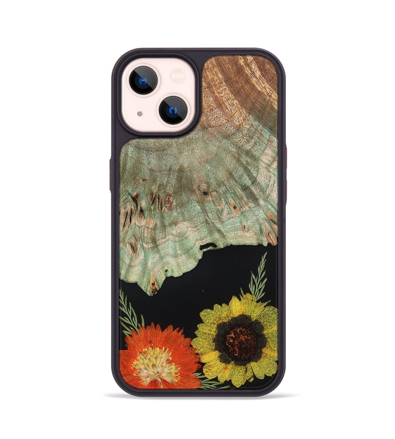 iPhone 14 Wood Phone Case - Alonza (Bloom, 821500)