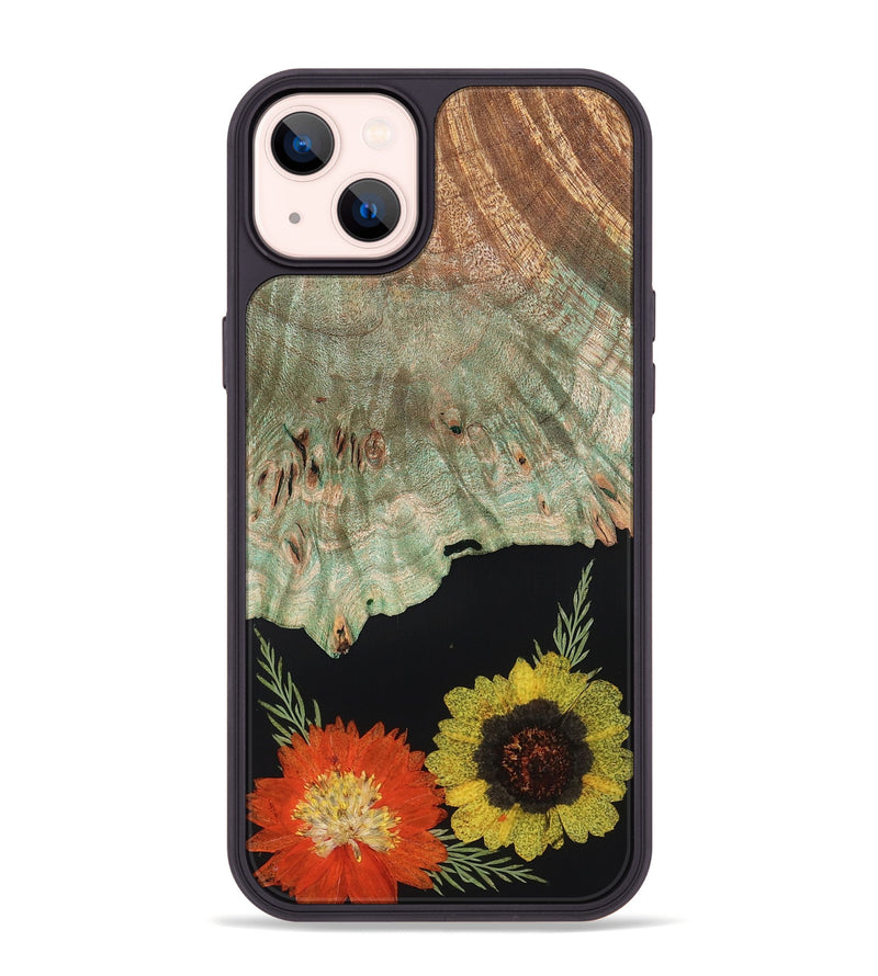 iPhone 14 Plus Wood Phone Case - Alonza (Bloom, 821500)