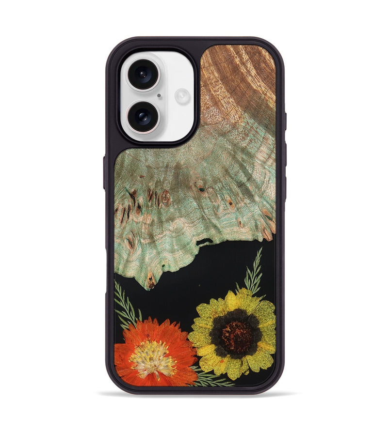 iPhone 17 Wood Phone Case - Alonza (Bloom, 821500)