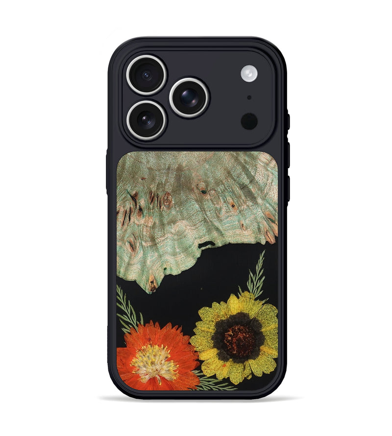 iPhone 17 Pro Wood Phone Case - Alonza (Bloom, 821500)