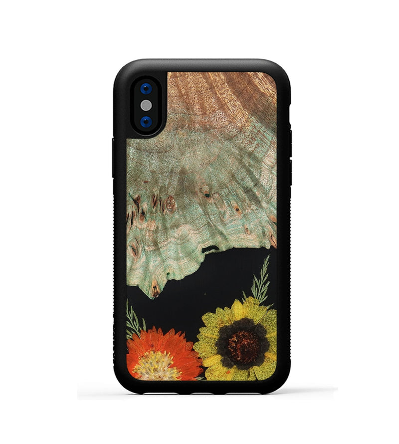 iPhone Xs Wood Phone Case - Alonza (Bloom, 821500)