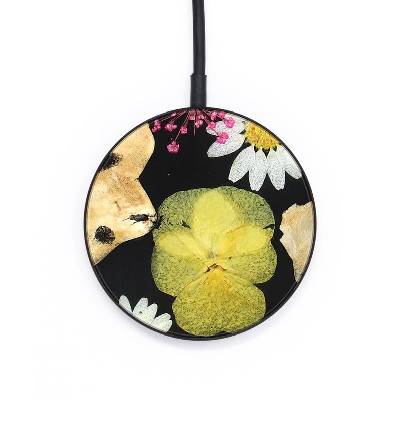Circle Wood Wireless Charger - Ivory (Bloom, 821503)