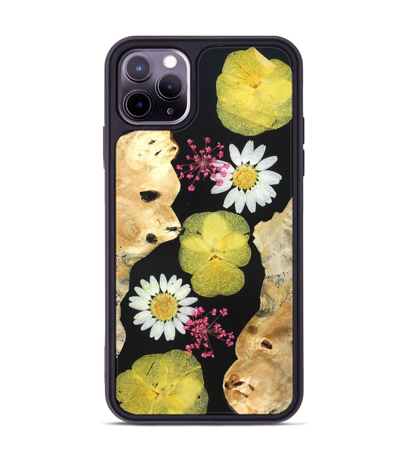 iPhone 11 Pro Max Wood Phone Case - Ivory (Bloom, 821503)