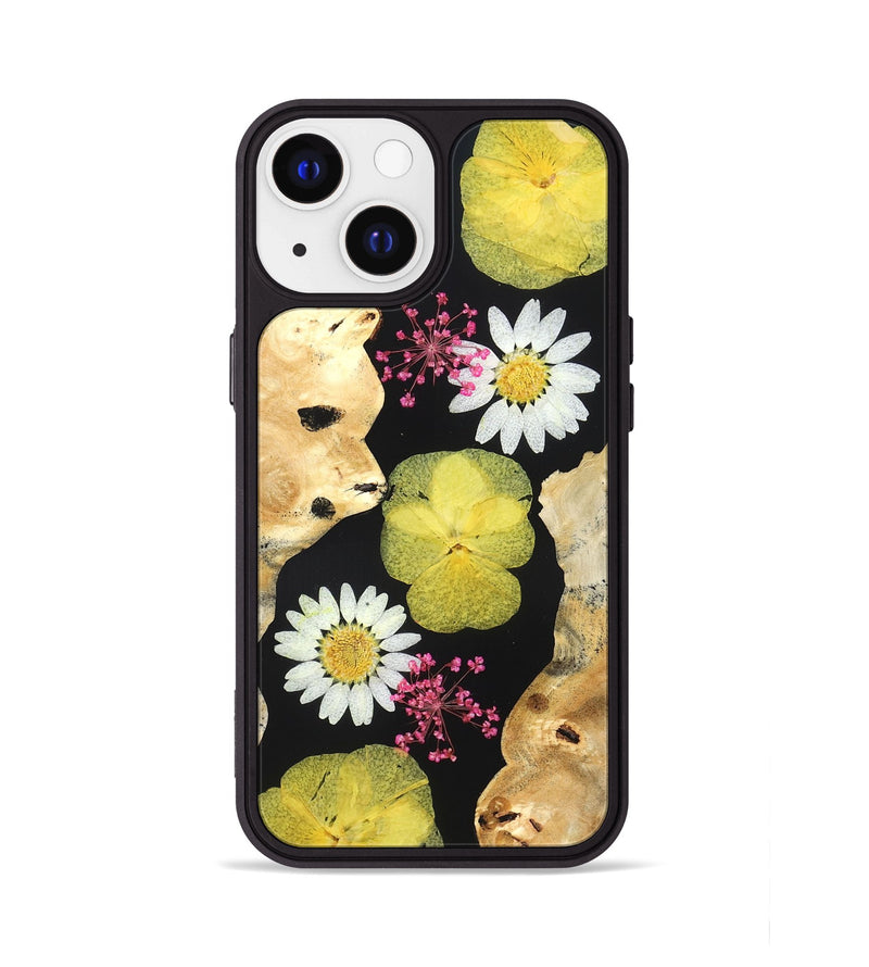 iPhone 13 Wood Phone Case - Ivory (Bloom, 821503)