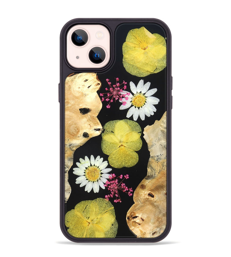 iPhone 14 Plus Wood Phone Case - Ivory (Bloom, 821503)