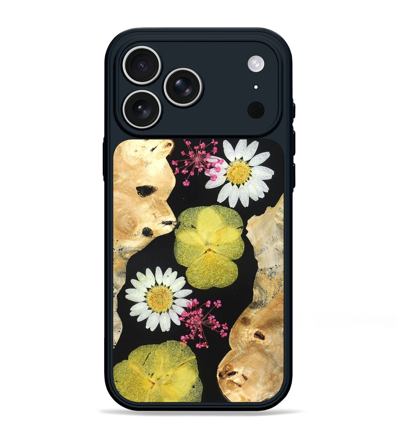 iPhone 17 Pro Max Wood Phone Case - Ivory (Bloom, 821503)