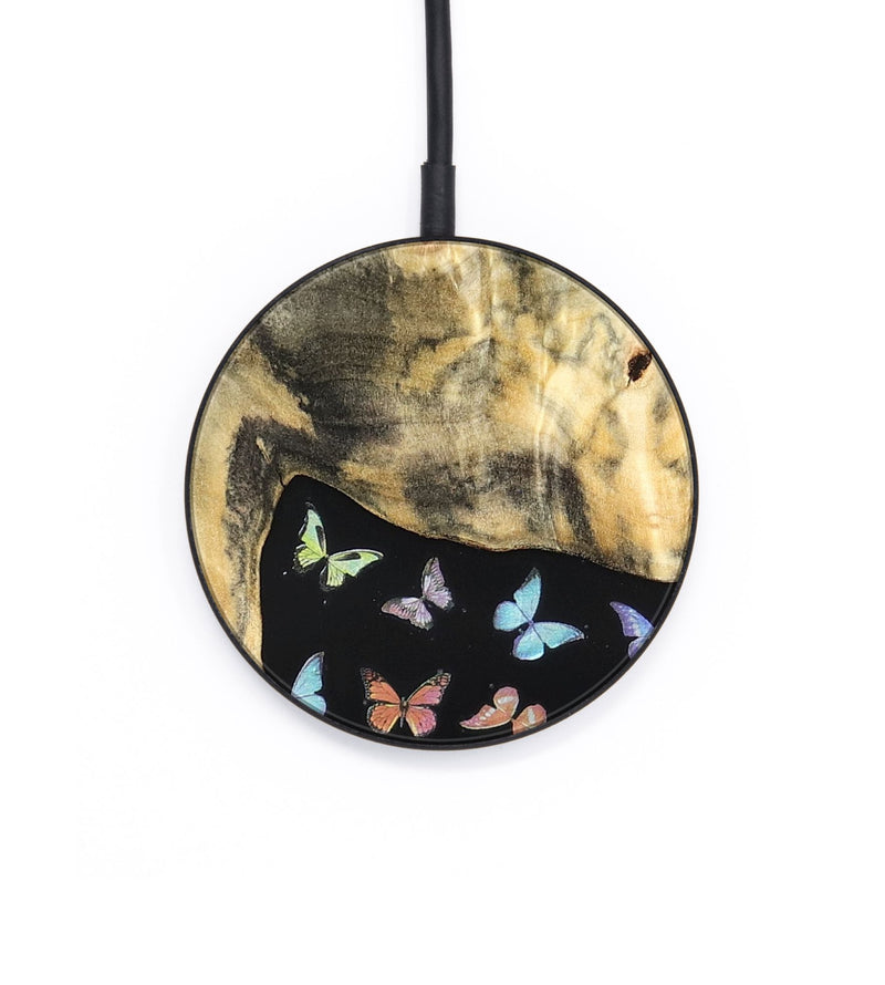 Circle Wood Wireless Charger - Margery (Bloom, 821506)