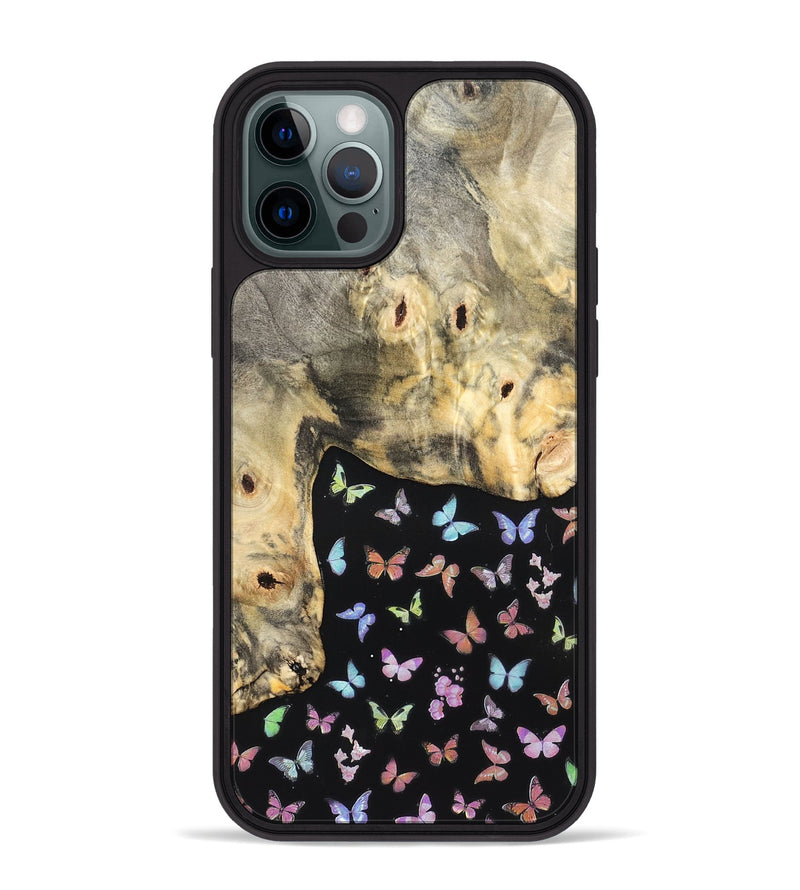 iPhone 12 Pro Max Wood Phone Case - Margery (Bloom, 821506)