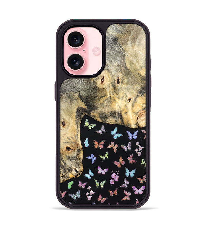 iPhone 16 Wood Phone Case - Margery (Bloom, 821506)