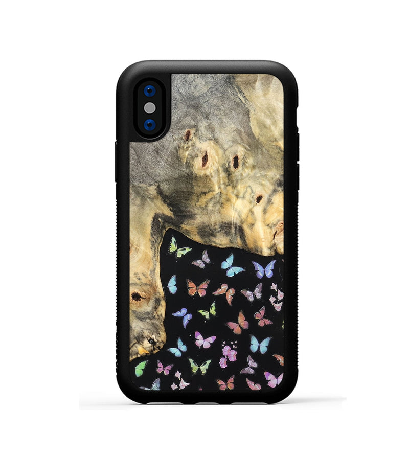 iPhone Xs Wood Phone Case - Margery (Bloom, 821506)