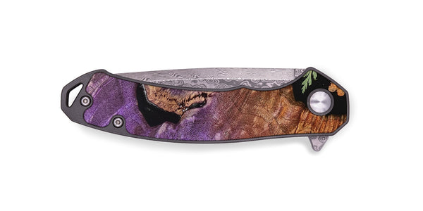 EDC Wood Pocket Knife - Erastus (Bloom, 821511)