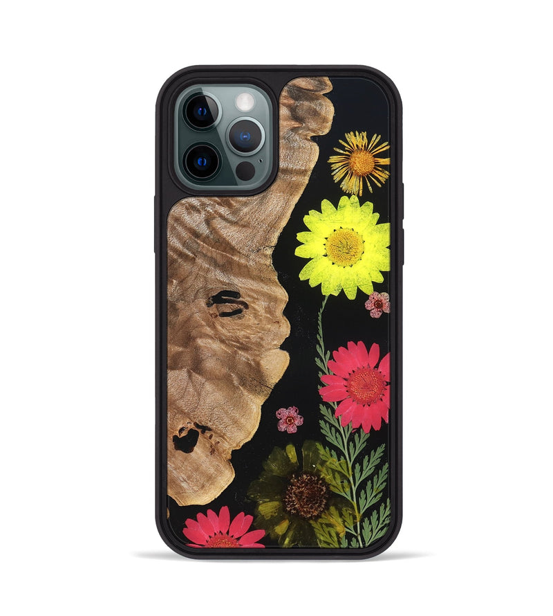 iPhone 12 Pro Wood Phone Case - Moesha (Bloom, 821516)