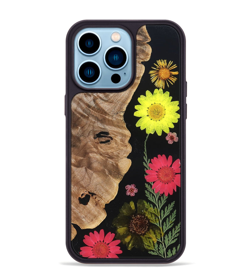 iPhone 14 Pro Max Wood Phone Case - Moesha (Bloom, 821516)