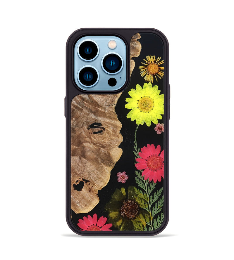 iPhone 14 Pro Wood Phone Case - Moesha (Bloom, 821516)