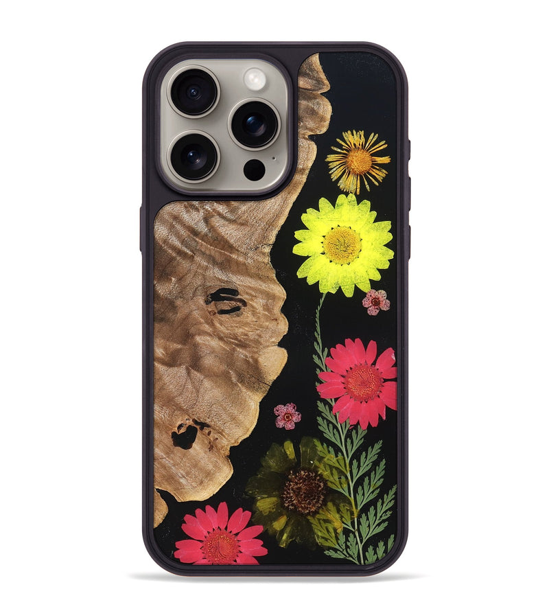 iPhone 15 Pro Max Wood Phone Case - Moesha (Bloom, 821516)