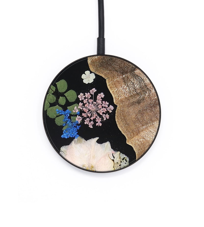 Circle Wood Wireless Charger - Preston (Bloom, 821518)