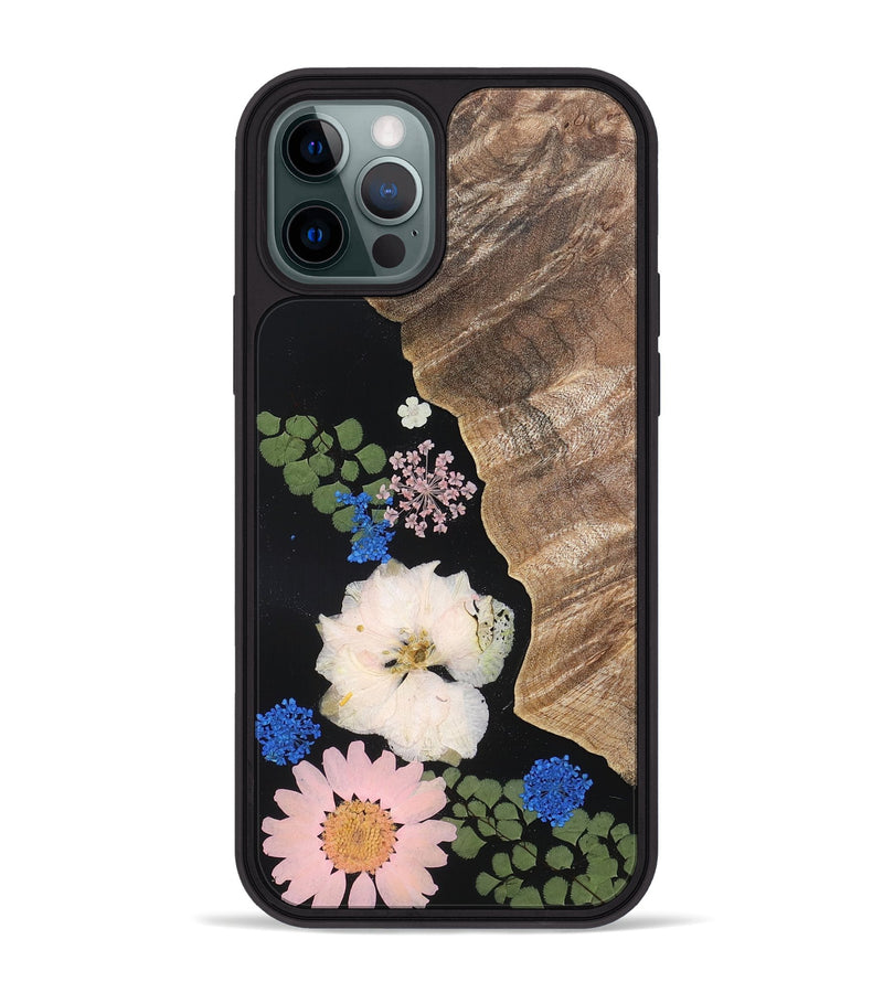 iPhone 12 Pro Max Wood Phone Case - Preston (Bloom, 821518)