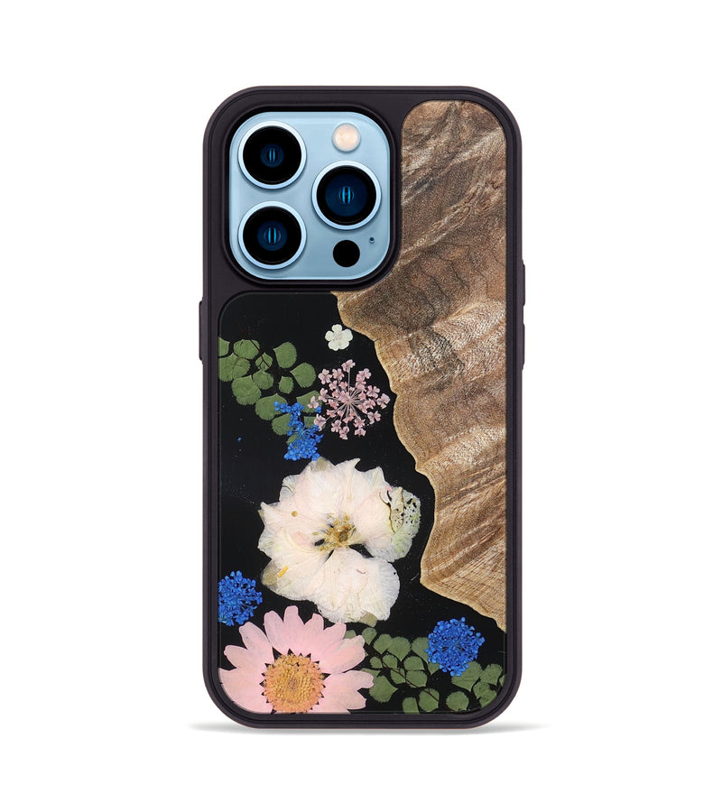 iPhone 14 Pro Wood Phone Case - Preston (Bloom, 821518)