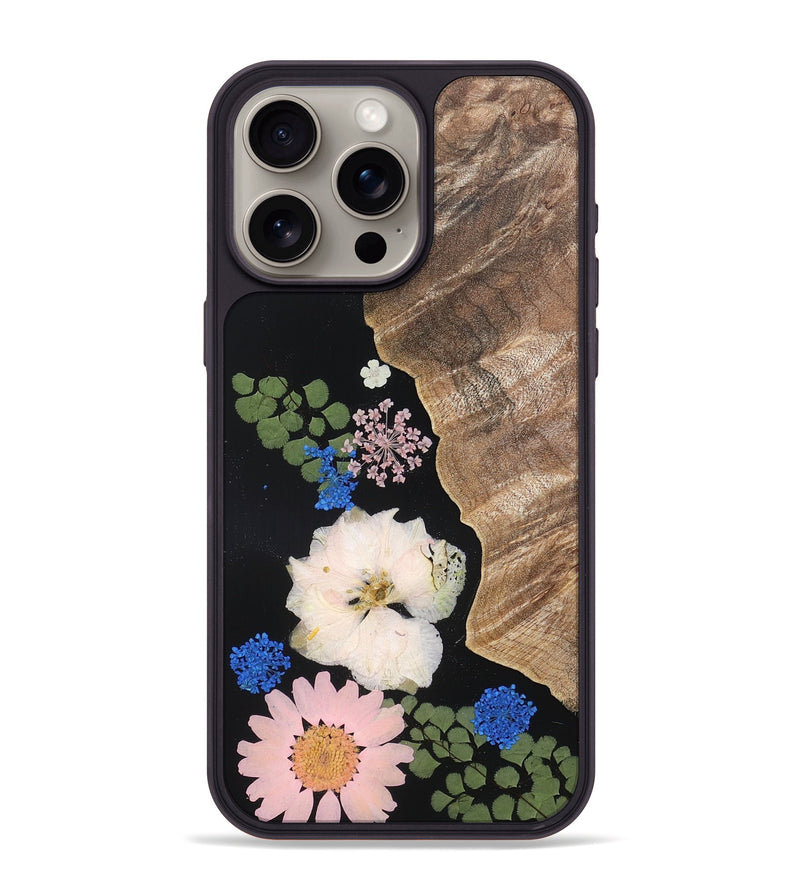 iPhone 15 Pro Max Wood Phone Case - Preston (Bloom, 821518)