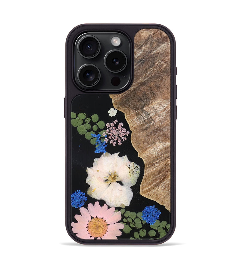 iPhone 15 Pro Wood Phone Case - Preston (Bloom, 821518)