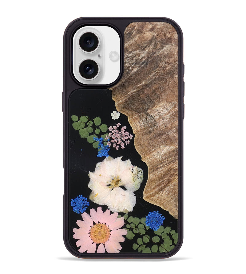 iPhone 16 Plus Wood Phone Case - Preston (Bloom, 821518)