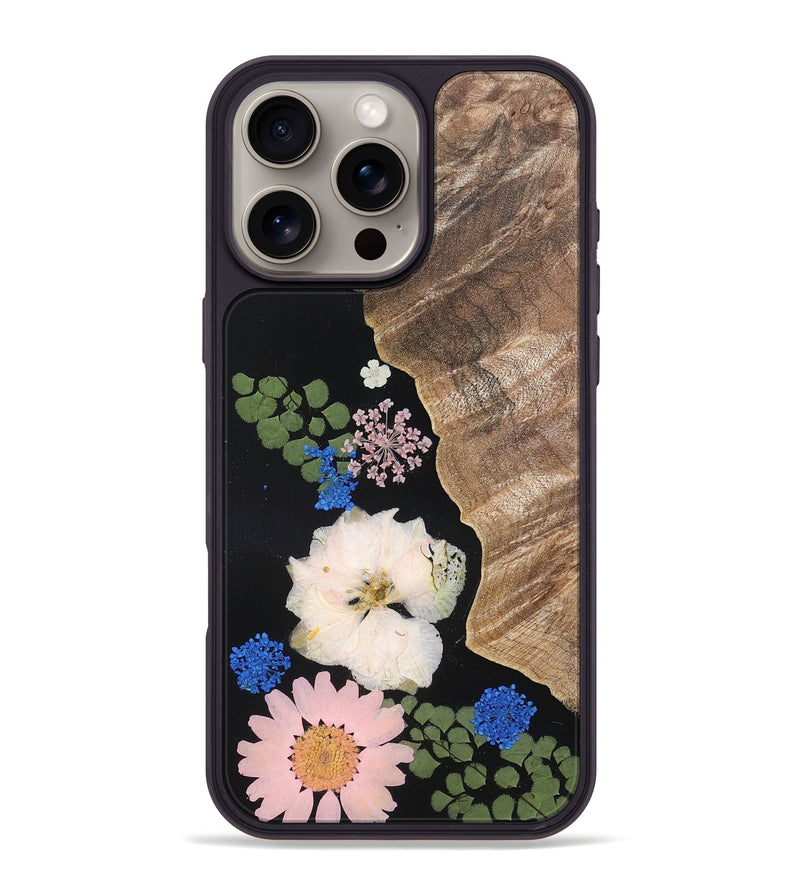 iPhone 16 Pro Max Wood Phone Case - Preston (Bloom, 821518)