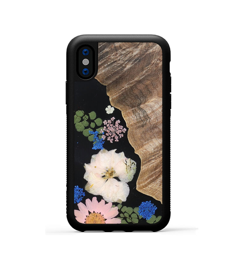 iPhone Xs Wood Phone Case - Preston (Bloom, 821518)