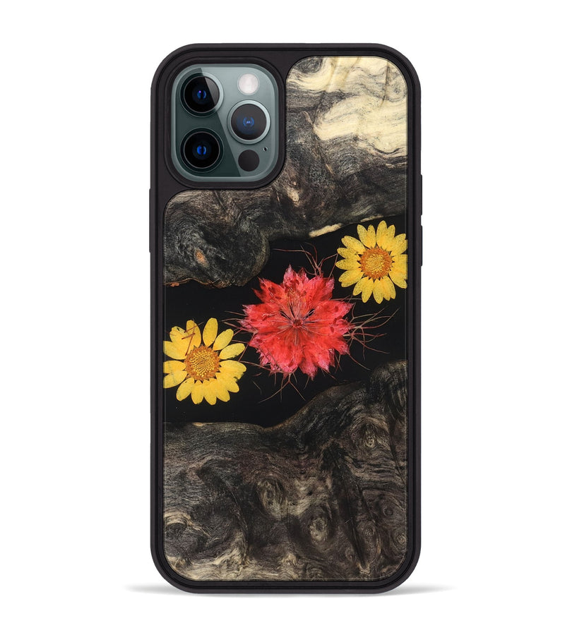 iPhone 12 Pro Max Wood Phone Case - Rivka (Bloom, 821523)