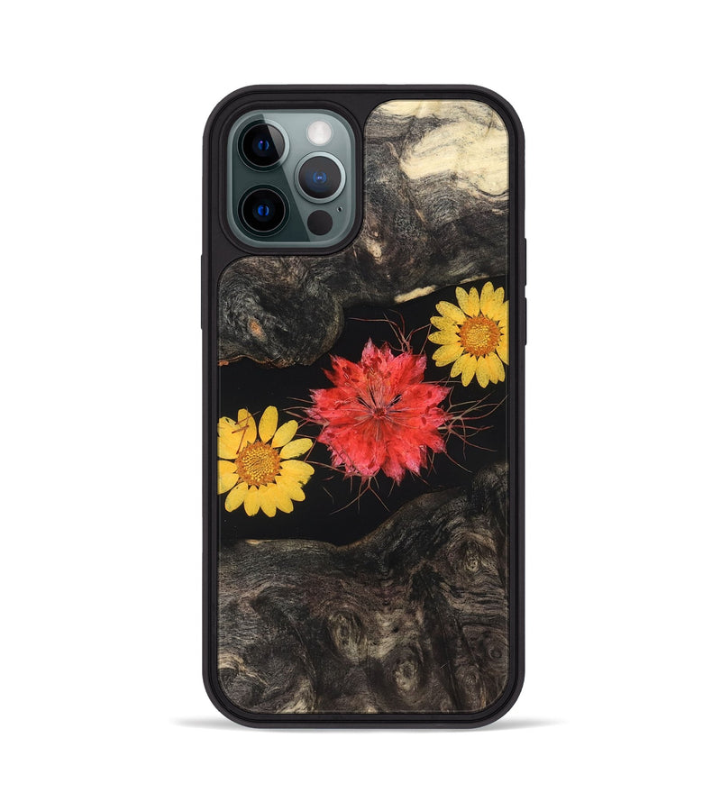 iPhone 12 Pro Wood Phone Case - Rivka (Bloom, 821523)