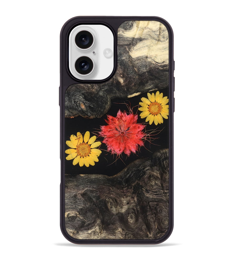 iPhone 16 Plus Wood Phone Case - Rivka (Bloom, 821523)