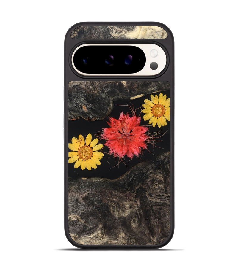 Pixel 9 Wood Phone Case - Rivka (Bloom, 821523)